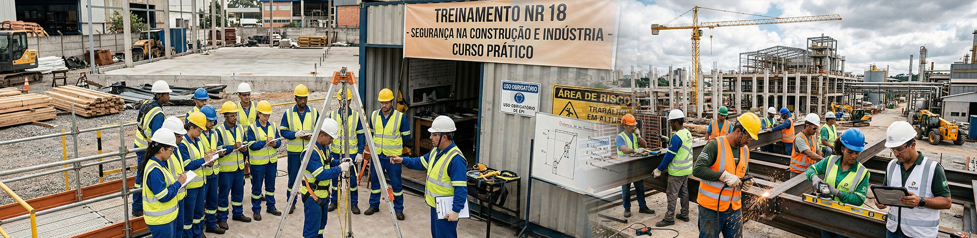NR-18 em Curitiba - Segurança no Trabalho em Construção CIvil